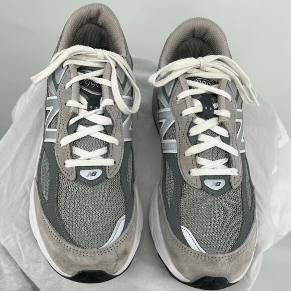 New Balance Shoe 990 V6 Womens Size US 10.5 USA Low Castlerock Gray Running - Picture 3 of 8
